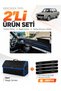 Glove Box Cover + Leather Luggage Bag + Sticker Set Tofaş Murat 124 (1971-1977) Compatible - Tf004