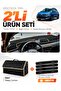 Dacia Sandero (2022-2026) Screenless Compatible Glove Box Cover + Leather Trunk Bag + Sticker Set - Da002