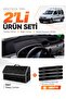 Renault Kangoo 2 Without Airbags (2004-2008) Compatible Glove Box Cover + Leather Trunk Bag Set - Re026