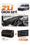 Renault Kangoo 2 Airbagged (2004-2008) Compatible Torpedo Cover + Leather Luggage Bag Set - Re027