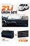Mitsubishi L300 (2000-2010) Compatible Torpedo Cover + Leather Luggage Bag + Sticker Set - Mi011