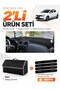 Renault Symbol Top Covered (2013-2021) Compatible Torpedo Cover + Leather Trunk Bag Set - Re014