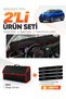 Glove Box Cover + Leather Luggage Bag + Sticker Set Renault Kadjar (2015-2022) Compatible - Re024