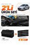 Peugeot 207 (2007-2012) Compatible Dashboard Cover + Leather Trunk Bag + Sticker Set - Pe005