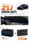 Proton Gen 2 (2004-2011) Compatible Torpedo Cover + Leather Luggage Bag + Sticker Set - Pr001