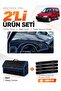 Peugeot Partner (1996-2002) Compatible Glove Box Cover + Leather Trunk Bag + Sticker Set - Pe023