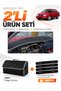Gear Shift Cover + Leather Trunk Bag + Sticker Set Volkswagen Vento (1992-1998) Compatible - Vw008