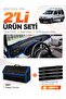 Renault Kangoo 2 Airbagged (2004-2008) Compatible Torpedo Cover + Leather Luggage Bag Set - Re027
