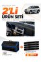 Mitsubishi Montero Sport (1996-2009) Compatible Dashboard Cover + Leather Trunk Bag Set - Mi015