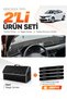 Renault Taliant Screenless (2021-2026) Compatible Torpedo Cover + Leather Luggage Bag Set - Da002