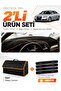 Audi A6 (2005-2011) Compatible Dashboard Cover + Leather Trunk Bag + Sticker Set - Au004
