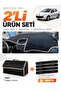 Peugeot 206+ (2009-2013) Compatible Dashboard Cover + Leather Trunk Bag + Sticker Set - Pe004