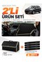 Ford Kuga (2013-2015) Compatible Dashboard Cover + Leather Trunk Bag + Sticker Set - Fo026