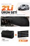 Chevrolet Rezzo (2000-2011) Compatible Dashboard Cover + Leather Trunk Bag + Sticker Set - Ch003