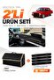 Tofaş Serçe (1984-1995) Compatible Torpedo Cover + Leather Luggage Bag + Sticker Set - Tf004