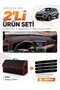 Kia Sportage (2018-2021) Compatible Torpedo Cover + Leather Luggage Bag + Sticker Set - Ki023