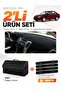 Hyundai Sonata (2007-2012) Compatible Glove Box Cover + Leather Trunk Bag + Sticker Set - Hu030