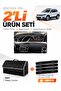 Volkswagen Tiguan (2007-2015) Compatible Dashboard Cover + Leather Trunk Bag + Sticker Set - Vw023