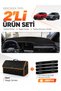 Glove Box Cover + Leather Trunk Bag + Sticker Set Compatible with Renault Austral (2023-2026) - Re052 - 2