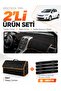 Toyota Auris E150 (2006-2012) Compatible Dashboard Cover + Leather Trunk Bag + Sticker Set - To005