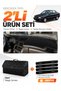 Opel Astra F Airbag Compatible (1991-1998) Compatible Dashboard Cover + Leather Trunk Bag + Sticker Set - Op001