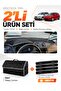 Seat Ibiza (2008-2017) Compatible Glove Box Cover + Leather Trunk Bag + Sticker Set - Se004