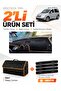 Volkswagen Caddy (2004-2010) Compatible Dashboard Cover + Leather Trunk Bag + Sticker Set - Vw002