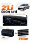 Peugeot 206 Small Screen (1998-2009) Compatible Glove Box Cover + Leather Trunk Bag Set - Pe003