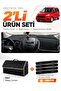 Ford Courier (2013-2020) Screenless Compatible Glove Box Cover + Leather Trunk Bag + Sticker Set - Fo004