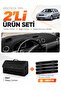 Chevrolet Lacetti (2002-2009) Compatible Glove Box Cover + Leather Trunk Bag + Sticker Set - Ch002