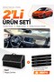 Kia Ceed (2020-2025) Compatible Torpedo Cover + Leather Luggage Bag + Sticker Set - Ki005