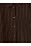 Two Mt Shop Quality Lcw Everyday Brown Striped Women's Shirt - 6
