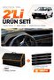 Fiat Uno 60,70 (1983-1995) Compatible Dashboard Cover + Leather Trunk Bag + Sticker Set - Fi019