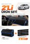 Glove Box Cover + Leather Luggage Bag + Sticker Set Hyundai Sonata (2009-2015) Compatible - Hu031