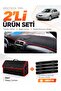 Mazda 626 Without Airbags (1998-2000) Compatible Glove Box Cover + Leather Trunk Bag + Sticker Set - Ma010