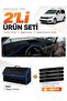 Volkswagen Caddy (2015-2019) Compatible Dashboard Cover + Leather Trunk Bag + Sticker Set - Vw002 - 2