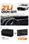 Fiat Uno 60,70 (1983-1995) Compatible Dashboard Cover + Leather Trunk Bag + Sticker Set - Fi019