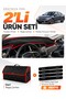 Honda Civic Fc5 (2015-2022) Compatible Dashboard Cover + Leather Trunk Bag + Sticker Set - Ho012