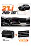 Chery Tiggo 7 (2018-2024) Compatible Glove Box Cover + Leather Trunk Bag + Sticker Set - Cy002