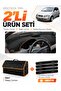 Chevrolet Kalos (2009-2013) Compatible Dashboard Cover + Leather Trunk Bag + Sticker Set - Ch004