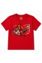 Last Kick Goal Front Football Action Design Kids T-Shirt