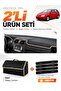 Volkswagen Golf 5 (2003-2009) Compatible Glove Box Cover + Leather Trunk Bag + Sticker Set - Vw010