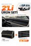 Mitsubishi L300 (1986-1999) Compatible Torpedo Cover + Leather Luggage Bag + Sticker Set - Mi010
