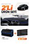 Fiat Bravo (2007-2014) Compatible Dashboard Cover + Leather Trunk Bag + Sticker Set - Fi004