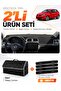 Volkswagen Polo (2009-2019) Compatible Dashboard Cover + Leather Trunk Bag + Sticker Set - Vw021