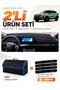 Chery Omada 5 (2022-2024) Compatible Glove Box Cover + Leather Luggage Bag + Sticker Set - Cy003