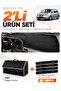 Chevrolet Rezzo (2000-2011) Compatible Dashboard Cover + Leather Trunk Bag + Sticker Set - Ch003