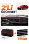 Skoda Forman (1990-1995) Compatible Dashboard Cover + Leather Trunk Bag + Sticker Set - Sk003