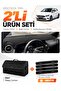 Mercedes W247 B180 B Class (2019-2022) Compatible Glove Box Cover + Leather Trunk Bag Set - Mb002
