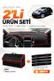 Opel Astra J (2009-2020) Compatible Dashboard Cover + Leather Trunk Bag + Sticker Set - Op004